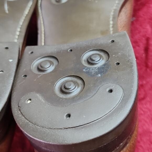 EMLING CHAUSSEUR BROWN LEATHER PEBBLED OXFORDS VERY ELEGANT MENS SIZE 11 - Picture 12 of 16